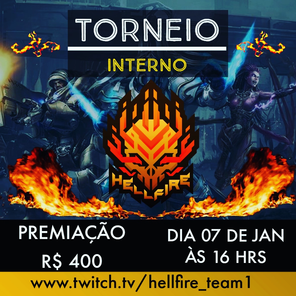 NÃO PERCAM!

Torneio HellF Interno no Próximo sábado!
