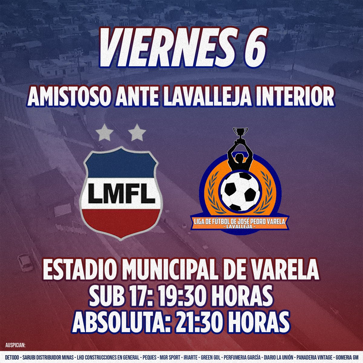ligaminuana1918's tweet photo. #Lavalleja | Próximos amistosos de nuestras selecciones ante Lavalleja Interior y Treinta y Tres Capital. https://t.co/s14zrNEDLL