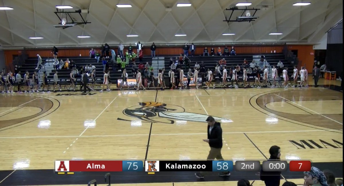 <a href="/AlmaScotsMBB/">Alma College Men's Basketball</a> start conference play off winning big on the road! Go Scots!
