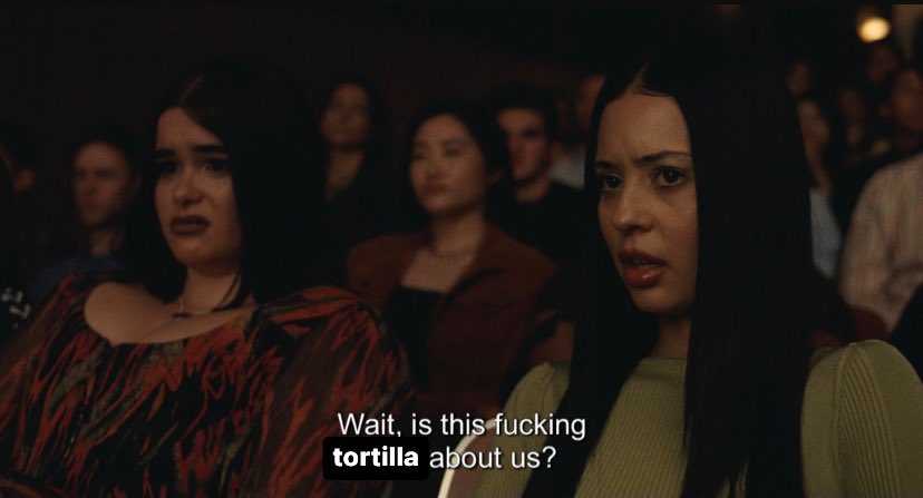 daylightlesbian's tweet photo. so i’m watching the menu https://t.co/0wZfoJRdZp