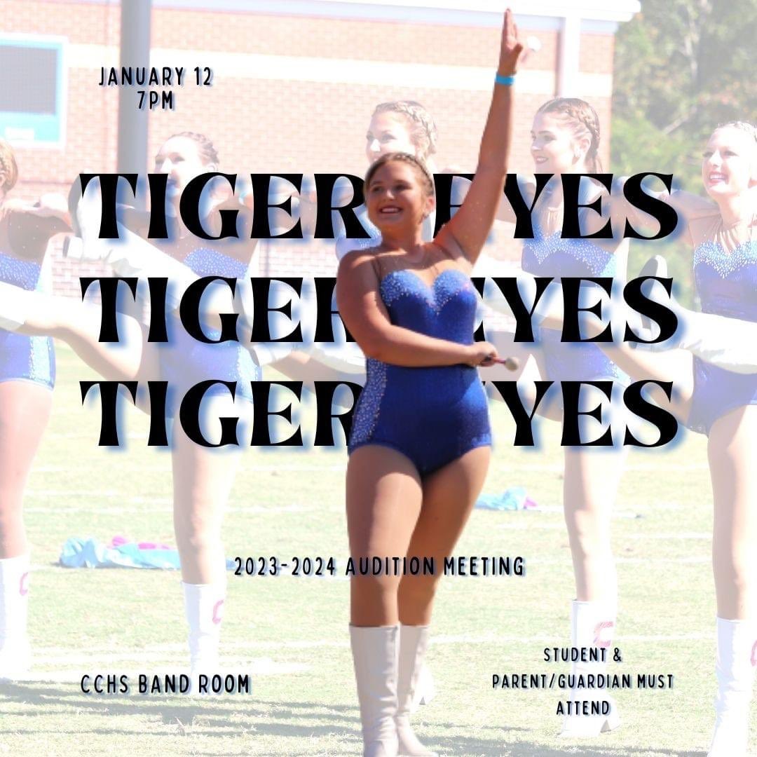 Interested in being a member of our 2023 team and perform with #ThePride ? All current 8th-11th grade students are welcome to attend our interest meeting next Thursday!