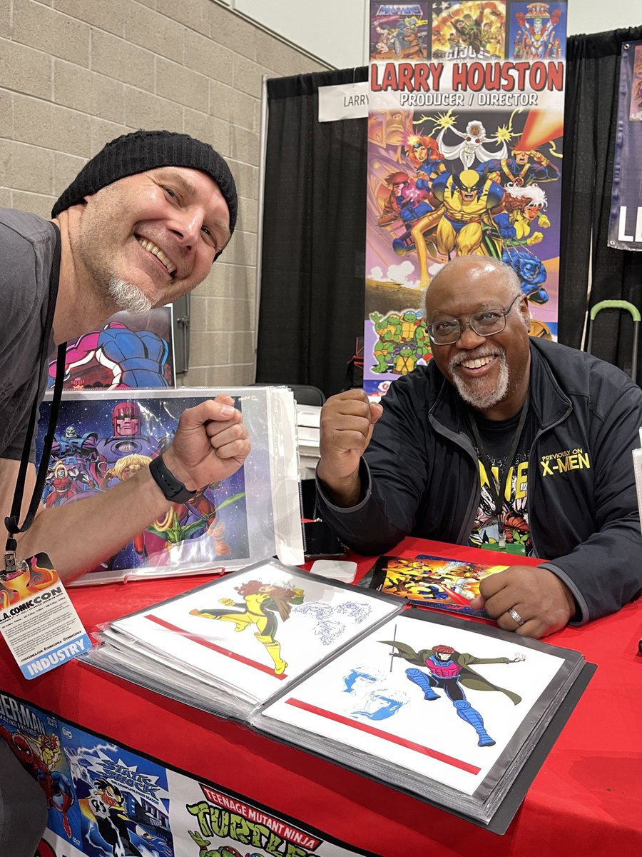 JimmyDanko's tweet photo. After having had a chance to meet some of these creators over the past year it is no wonder that the things they created left such a mark on me as a kid, and still have influence on some of the choices I make in my paintings today. (3) #larryhouston #gijoe #Xmen https://t.co/5786cXoMsf