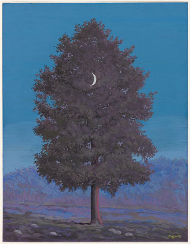 René Magritte, The Sixteenth of September, c. 1956-1958 #printsanddrawings #minneapolisinstituteofart collections.artsmia.org/art/2798/