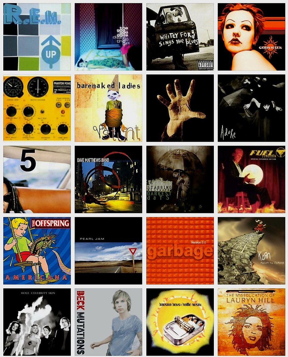 Albums that turn 25 this year.

Favorite?