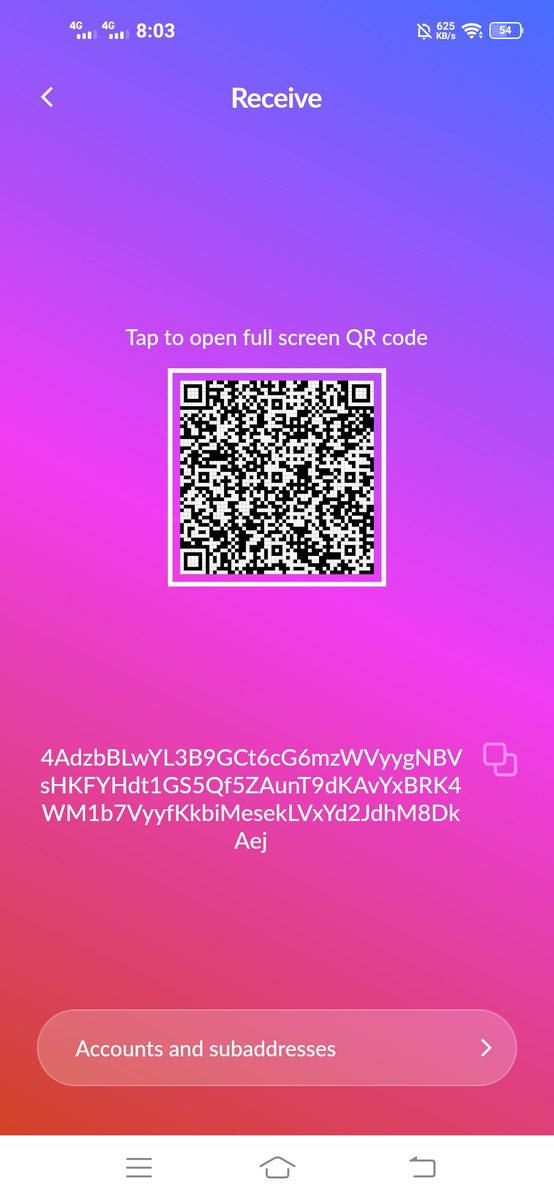 Gilzagp's tweet photo. @cakewallet 4AdzbBLwYL3B9GCt6cG6mzWVyygNBVsHKFYHdt1GS5Qf5ZAunT9dKAvYxBRK4WM1b7VyyfKkbiMesekLVxYd2JdhM8DkAej https://t.co/WsPV9SXteP