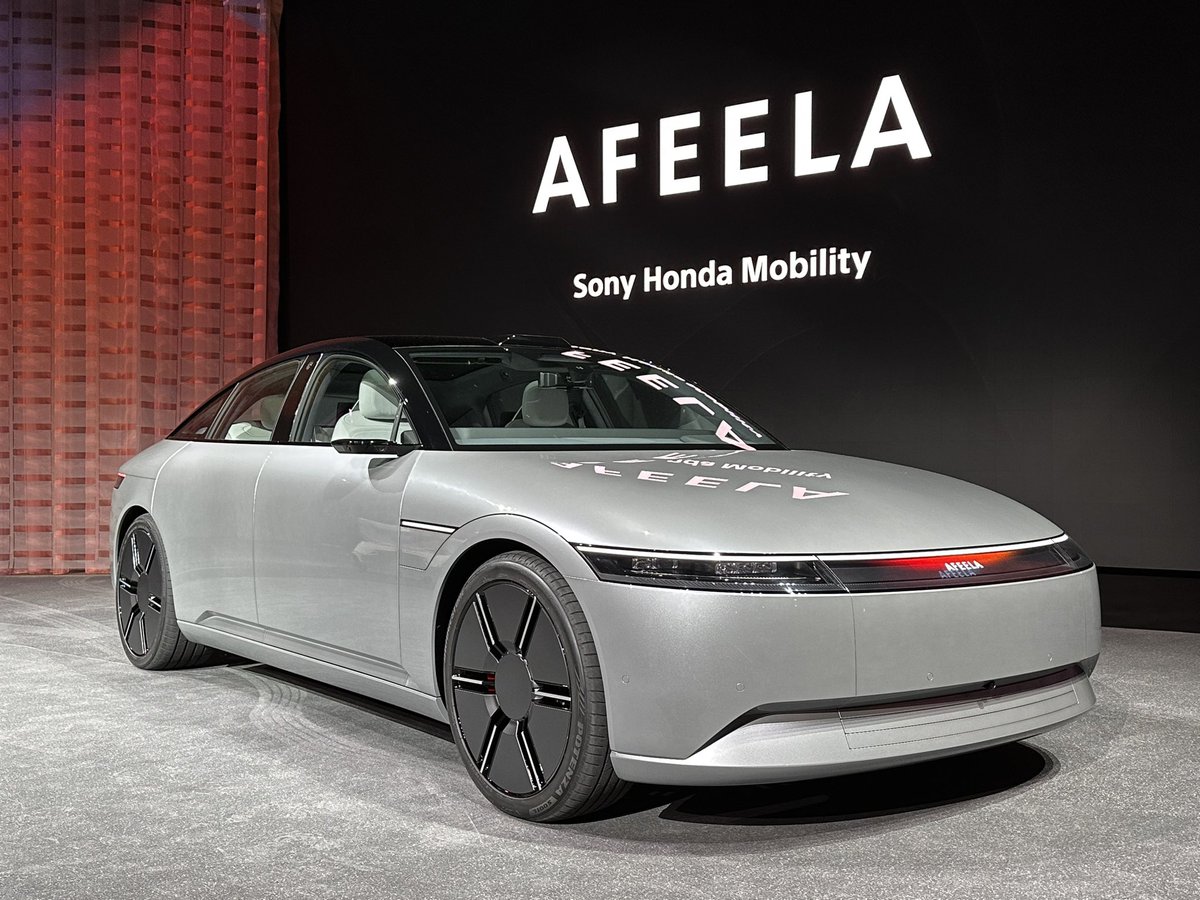 The official brand name is AFEELA
#SonyCES
