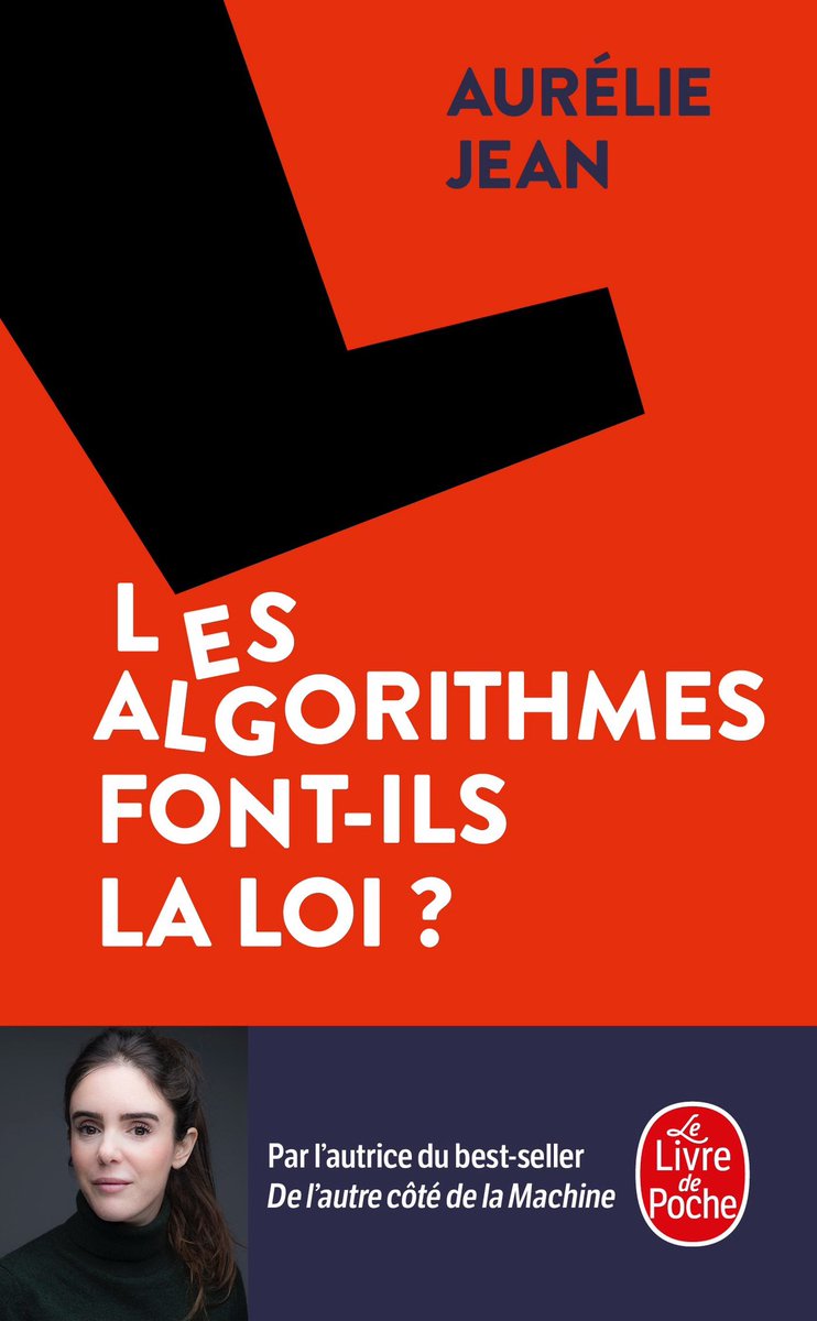 Disponible le 15 février chez <a href="/livredepoche/">Livre de Poche</a> 🤓😎💫🥳🙏

#LesAlgorithmesFontIlsLaLoi ?

Merci à mon ami @martinsaive pour cette sublime couverture 😍🙏