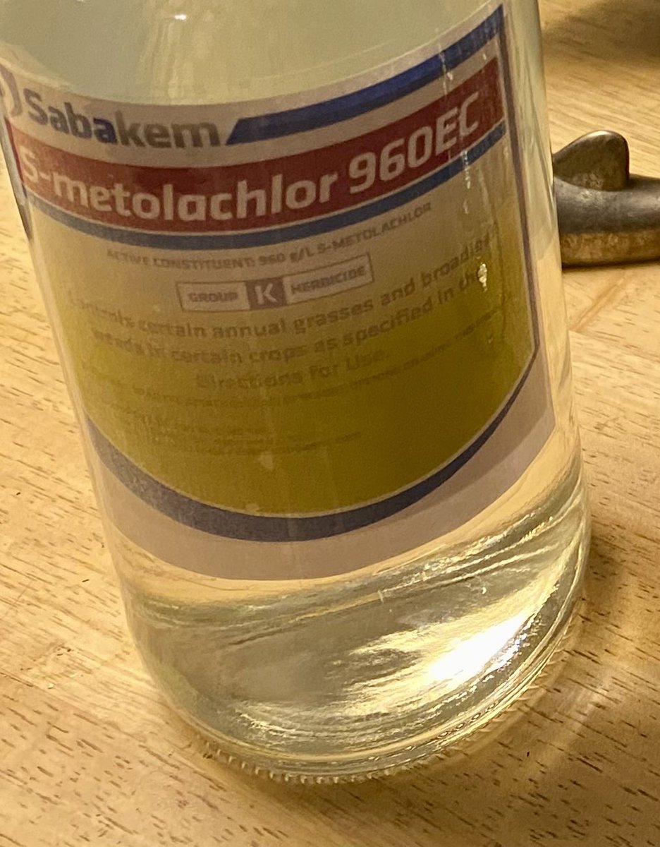 VanmeterKVM's tweet image. My amazing students got me a bottle of tequila (disguised as a bottle of Metolachlor herbicide) to celebrate our newly funded research on metolachlor metabolites as nitrate tracers in US wetlands! #VanMeterLab