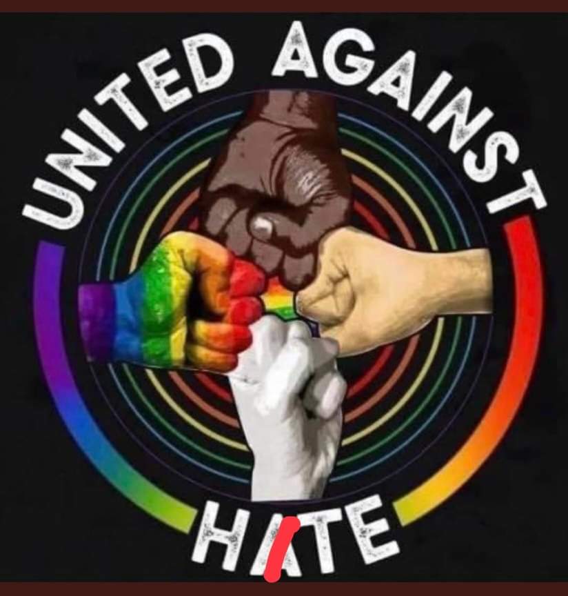 Tous unis pour la même cause 🏳️‍🌈.