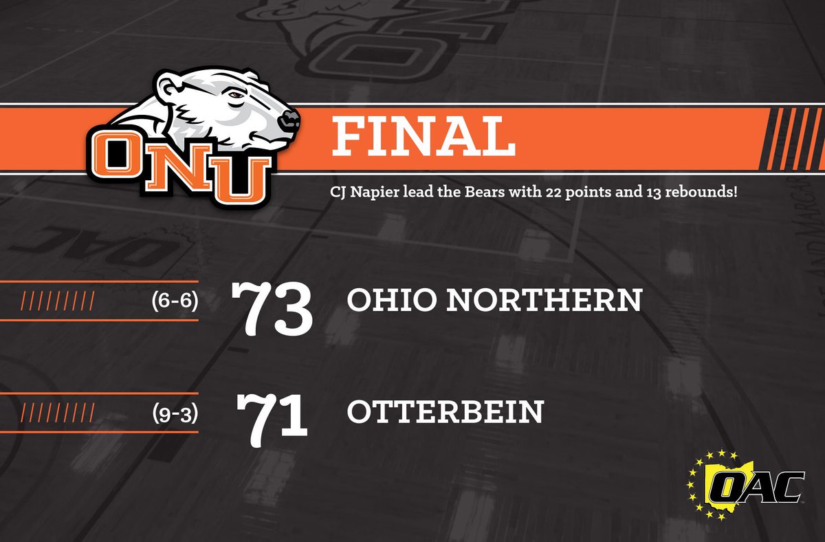 Bears win in an overtime thriller! Back in action Saturday at John Carroll! #PBP #LLHL