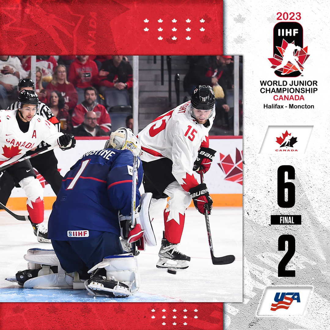 Hockey Canada on X: Valentine's Day win for Canada, 6-0.