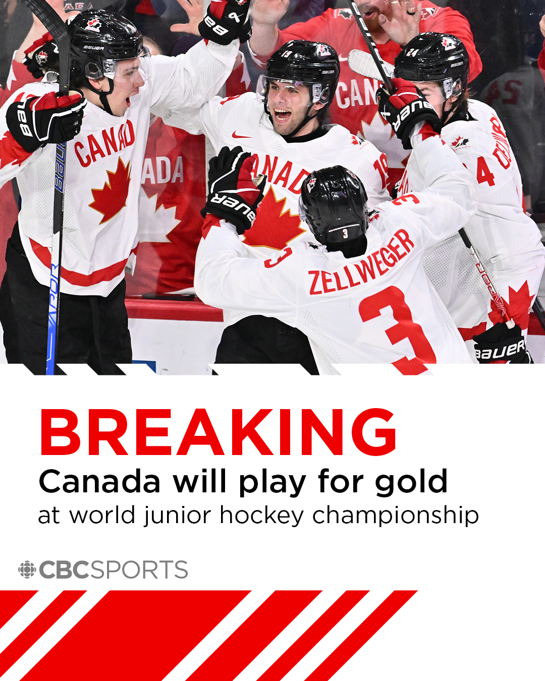 Hockey Night in Canada on Twitter: "HEAVE AWAY 🇨🇦 Canada defeats the U ...