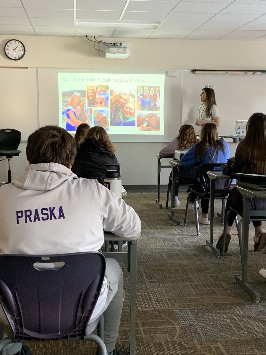 Another great WMS alum willing to share her passion for bettering the lives of others.  Thank you Sydney Helgeson for giving of your time today.  Really lucky to have you join us.  What talents do you have to give to better the lives of others?