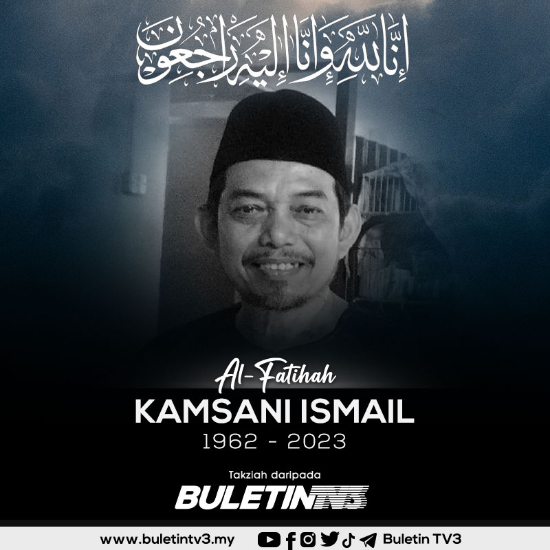 BuletinTV3's tweet photo. AL-FATIHAH | Pelakon drama bersiri popular Nur, Kamsani Ismail, 60 tahun meninggal dunia akibat komplikasi penyakit kencing manis dan jangkitan kuman ketika menerima rawatan di Hospital Melaka pada 11.30 malam tadi.

Berita penuh di https://t.co/35jjDx3X8r https://t.co/7pynWrnejJ