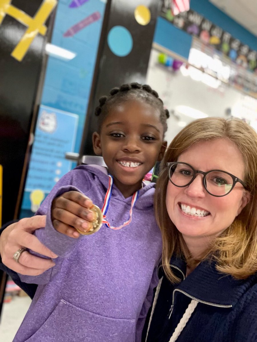 RBurton_BES's tweet photo. This is why we do it! Charlotte is going to be ready for 1st grade! #proudteacher #brightatbriarwood @BriarwoodES https://t.co/vd0csuekyr