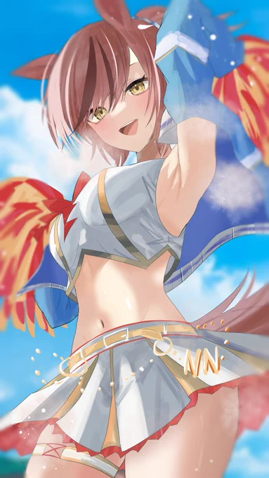 仕事初め頑張るあなたにチアネイチャ#ウマ娘 #ナイスネイチャ 