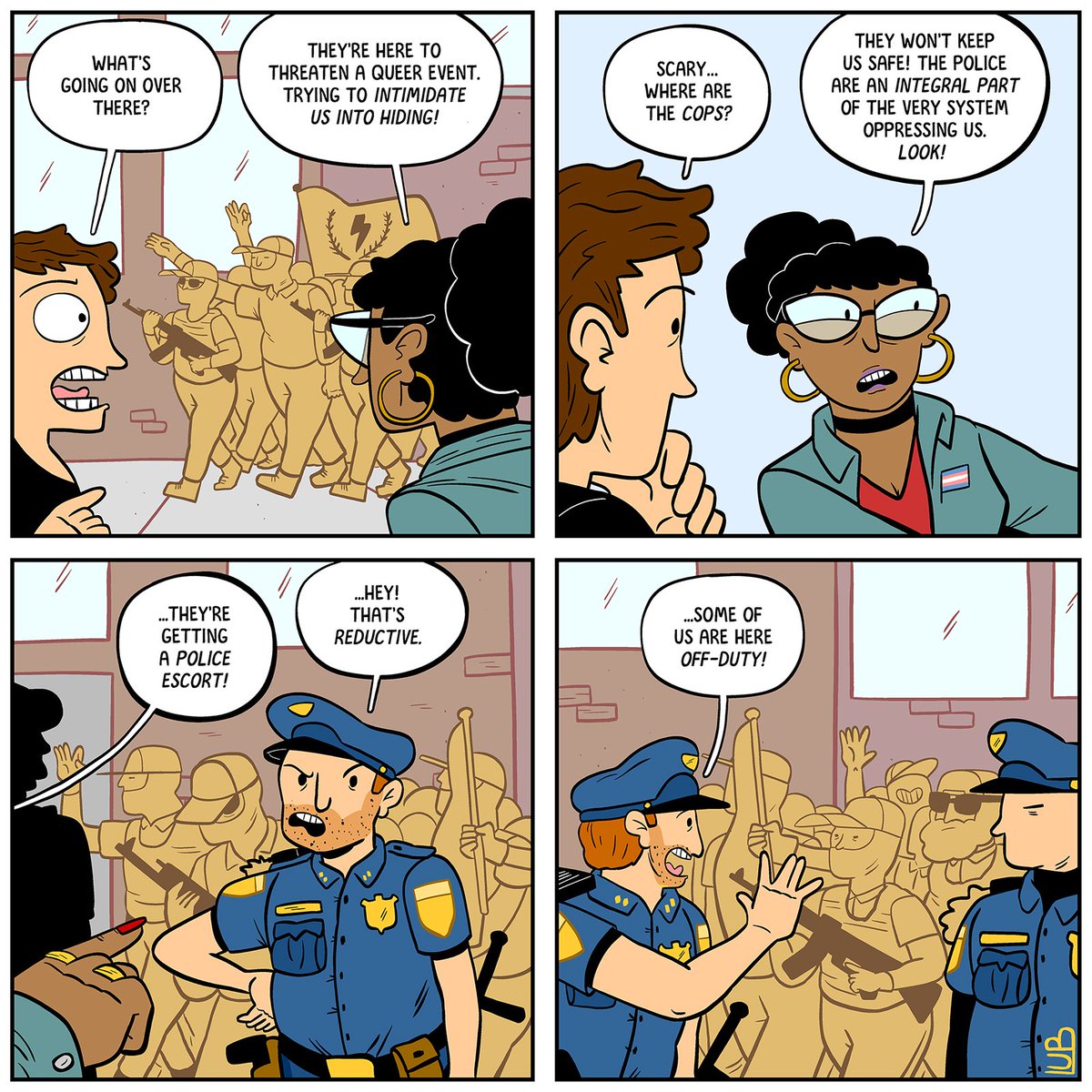 world's most realistic comic strip?