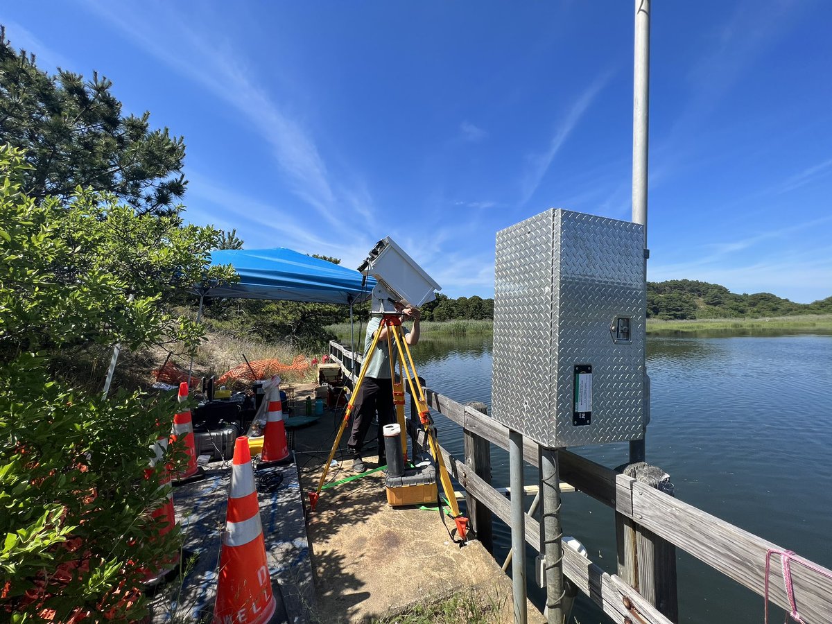 Edwin “Todd” Cowen (@eacowen) on Twitter photo Congrats Evan Heberlein for leading our <a href="/USGS/">USGS</a> proposal Remote sensing measurements of water velocity and flux to integrate hydrology with biogeochemical models during restoration of the Herring River Estuary at Cape Cod National Seashore. Funded! <a href="/CEECornell/">The School of Civil and Environmental Engineering</a> <a href="/CapeCodNPS/">Cape Cod NS</a> <a href="/CCSPtown/">CoastalStudies</a> Congrats Evan Heberlein for leading our <a href="/USGS/">USGS</a> proposal Remote sensing measurements of water velocity and flux to integrate hydrology with biogeochemical models during restoration of the Herring River Estuary at Cape Cod National Seashore. Funded! <a href="/CEECornell/">The School of Civil and Environmental Engineering</a> <a href="/CapeCodNPS/">Cape Cod NS</a> <a href="/CCSPtown/">CoastalStudies</a>
