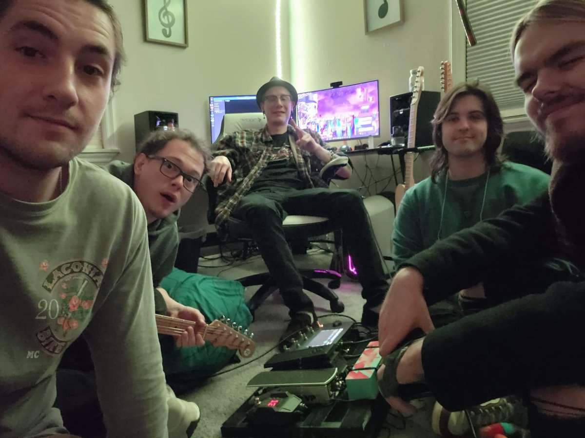 Uh oh we just gained more guitarists ahaa