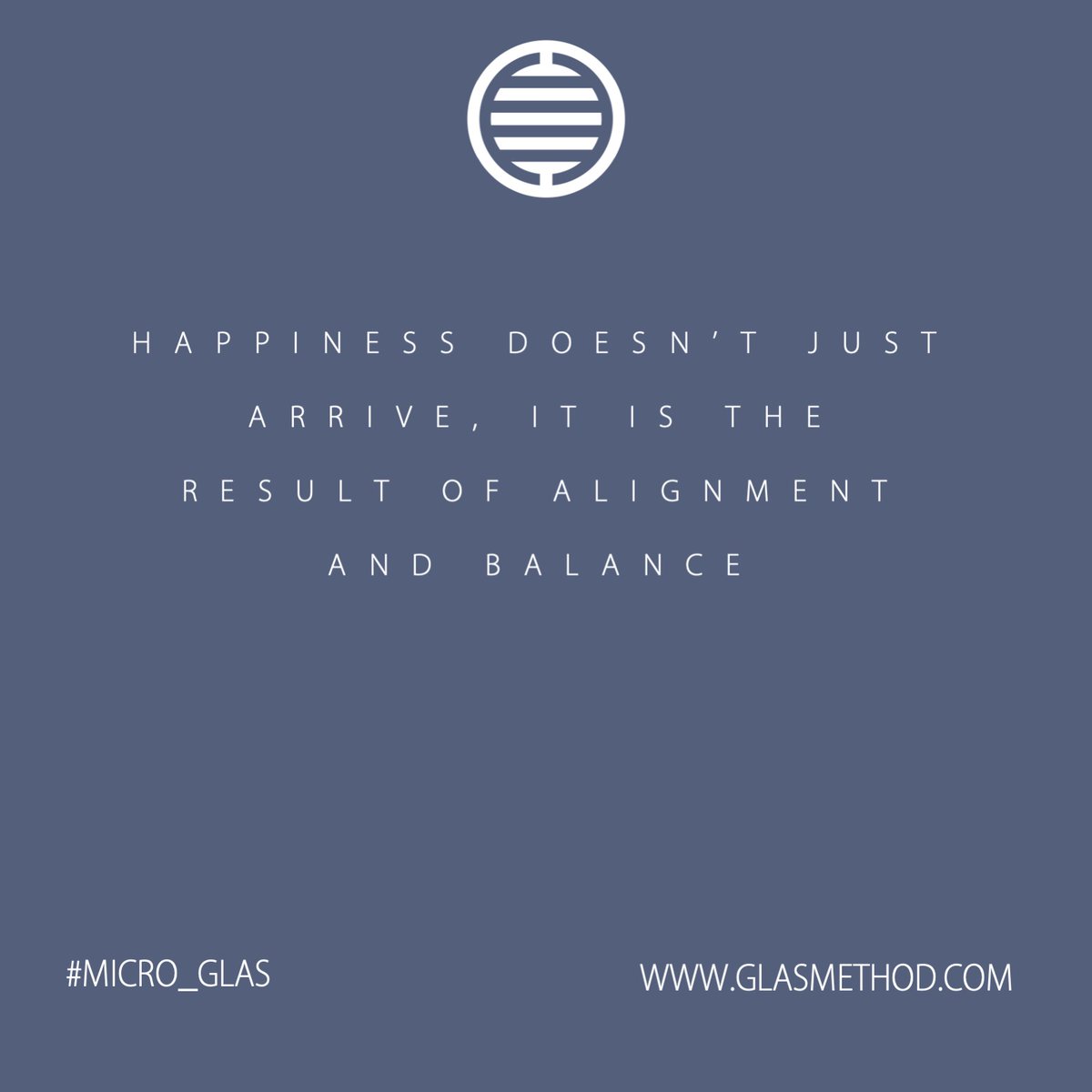 DaniSaveker's tweet image. Most of us strive for happiness, however it isn't something that simply arrives or is acquired - it is a result. Happiness is what is produced when we find our natural balance and alignment #micro_glas
