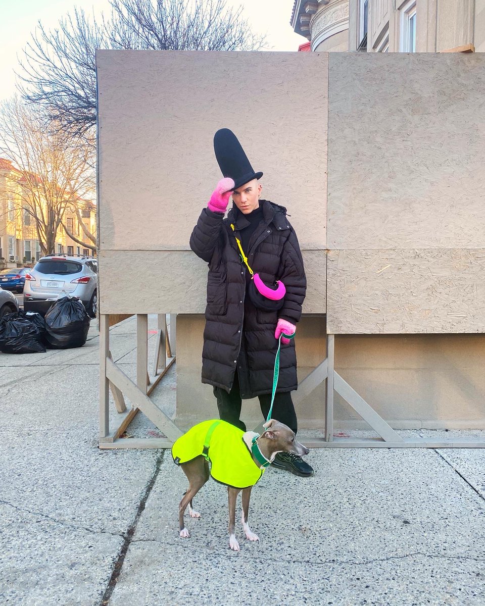 Sasha Velour on Twitter "Subtle dog walking looks."