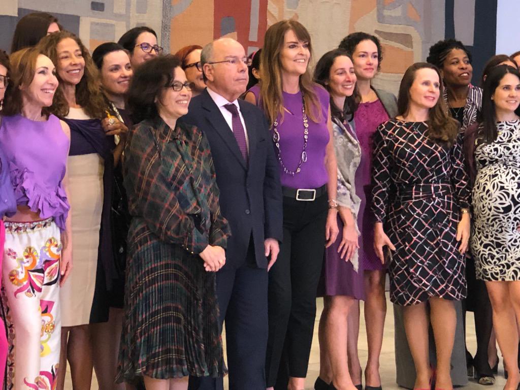 Registros da histórica posse da Embaixadora Maria Laura da Rocha como Secretária-Geral.