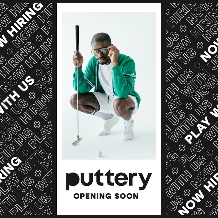 HotelLisa's tweet image. Hiring for a new Boozy, Upscale, Indoor Mini-Golf venue in the #stripdistrict! 
puttery.com/careers/