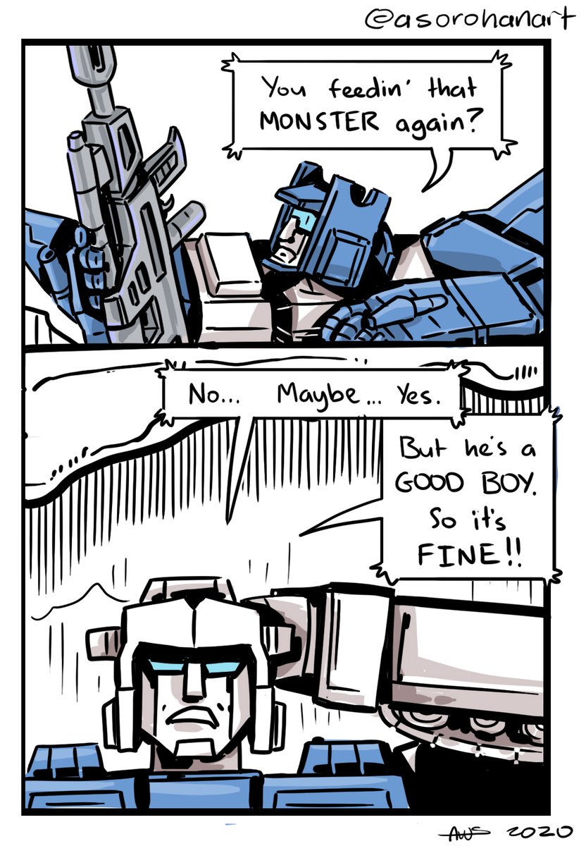 asorohanart's tweet photo. This is the last page of the panel by panel version!! #transformers #4millionyears #jumpstarters (3/3) https://t.co/TPuNALA44a