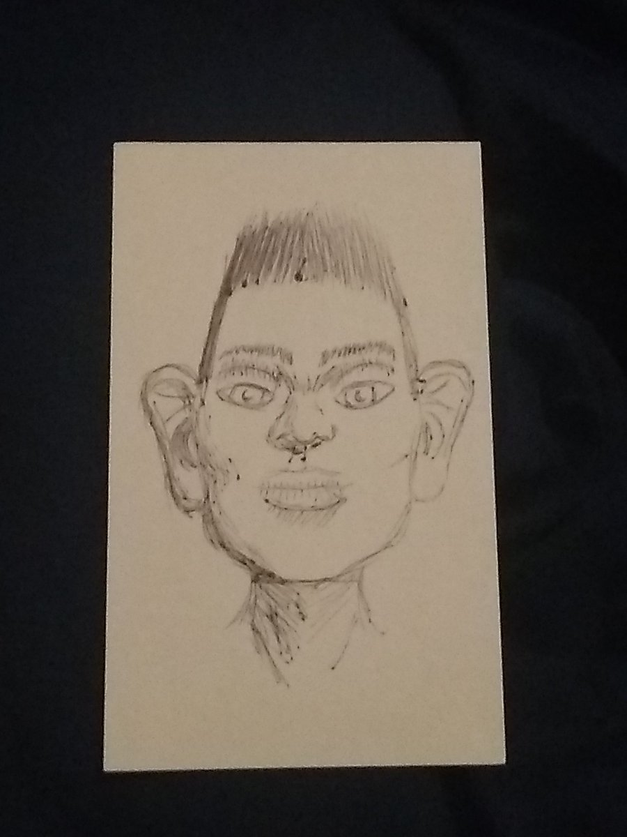 Monster_Town_T's tweet photo. I drew Nikocado five years from now. https://t.co/p9i8GA0g8m