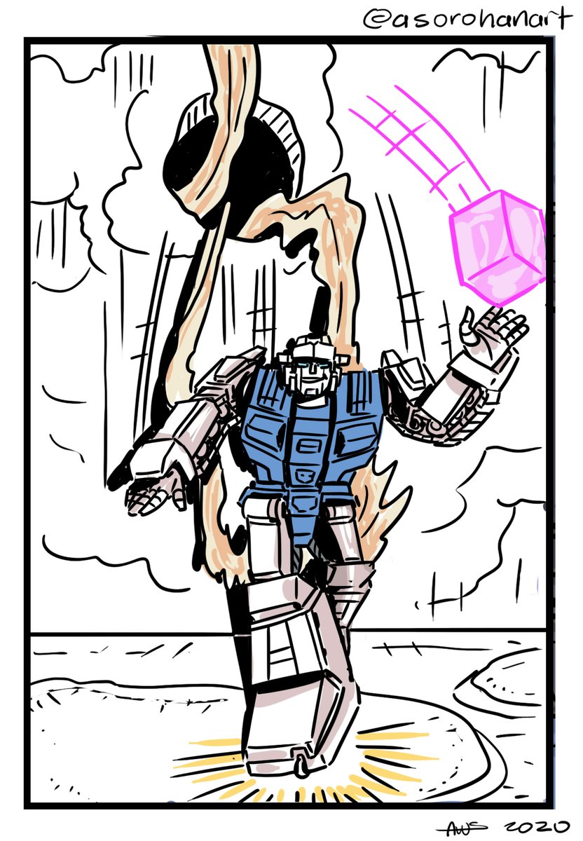 asorohanart's tweet photo. Here's part 1 of the panel by panel version. #transformers #4millionyears #jumpstarters (2/3) https://t.co/1T5fHp7DKX