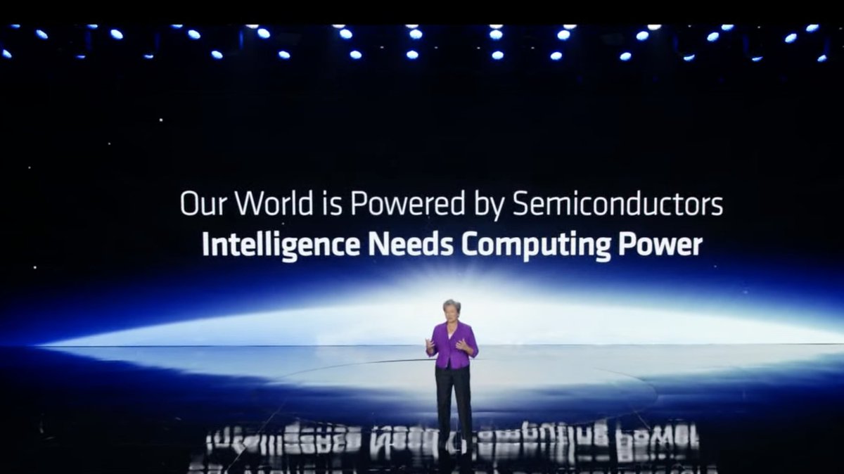 aseglobal's tweet photo. Lisa Su of @AMD gave a brilliant shoutout to #semiconductors during her #CES2023 keynote,  "Virtually every product, every service, every experience in our lives is powered by semiconductors." ASE is proud of our enabling #advancedpackaging technology
#VIPack #3D #ryzen #gamers https://t.co/inZQBWgma3