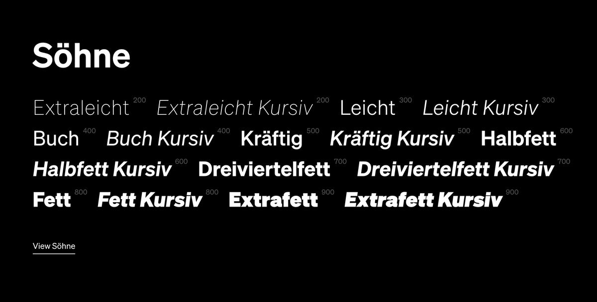 bemiguel's tweet photo. @fabianarbor Anything by @klimtypefoundry but Söhne and Epicene are wondrous https://t.co/zkO2mWQaxZ