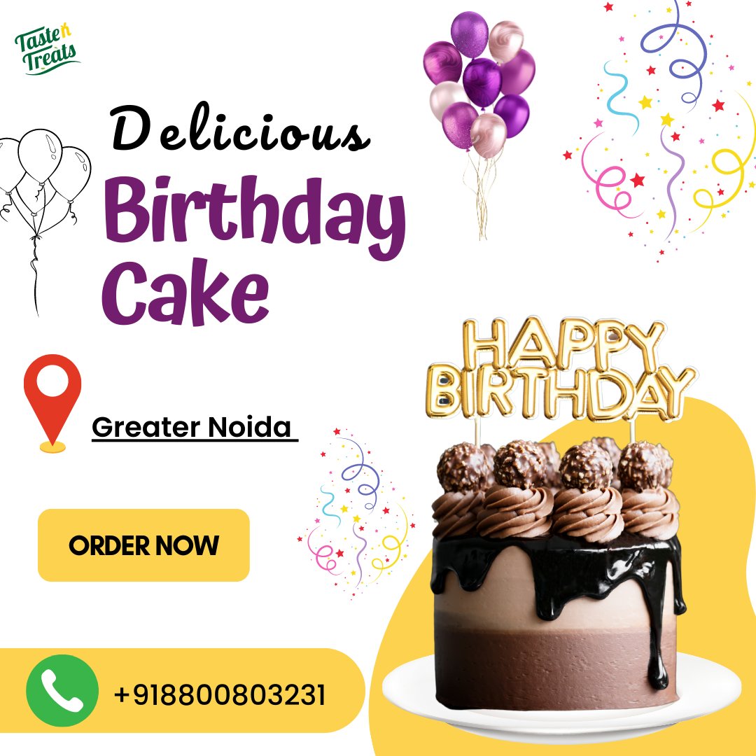 Order Now At Your Doorstep

#taste_n_treats #creatofly #cakedecorating #cakedesign #cakeshop #newyear2023 #birthdaycake #homedelivery