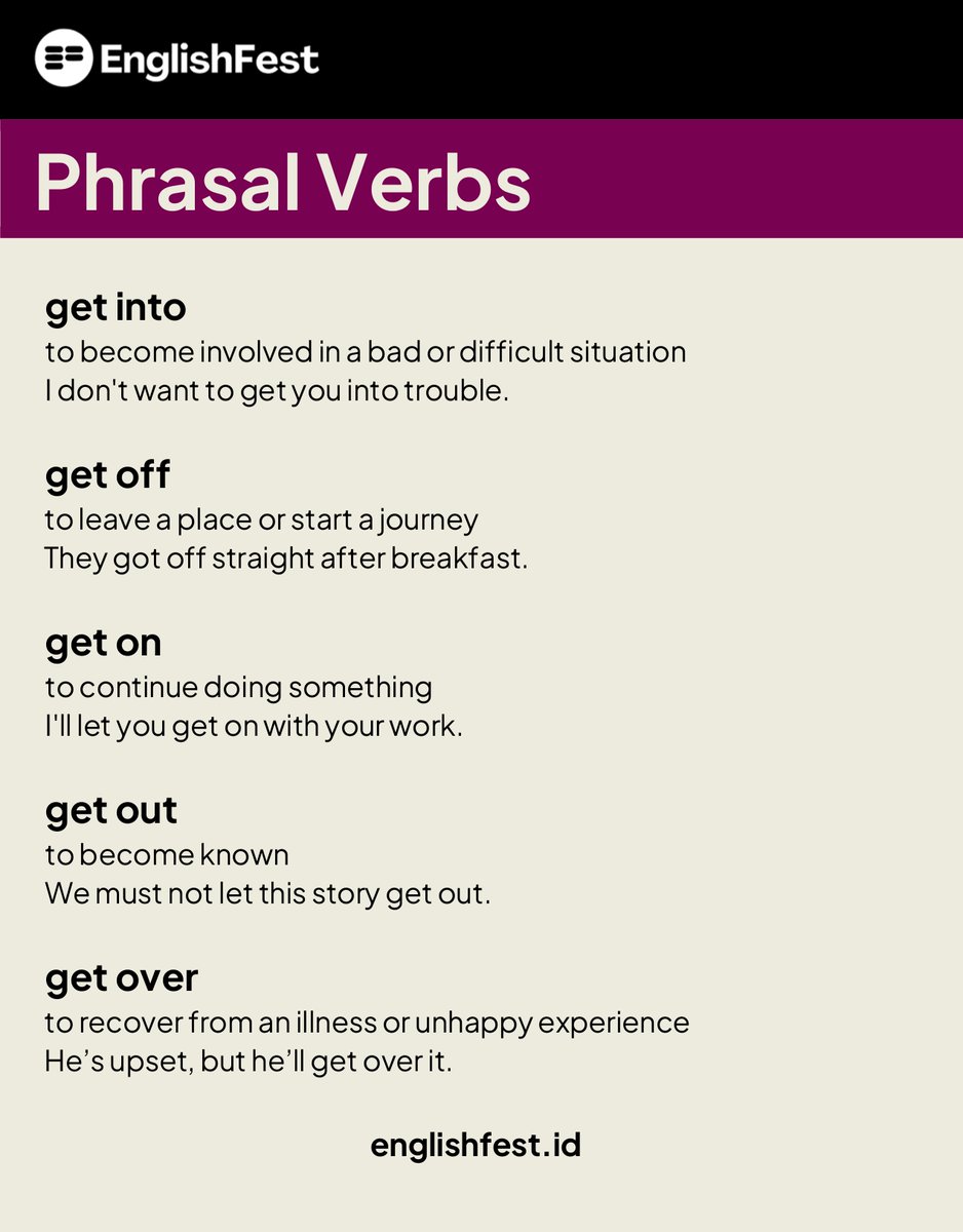 JettxMann's tweet photo. Phrasal Verbs List 23

https://t.co/csTokdqctp https://t.co/oKzPH4zDKZ