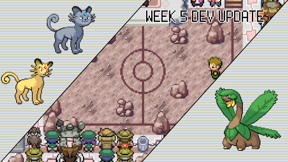 PkmnWorldSummit's tweet image. 🧵Dev Update: January 5th 2023🧵

Hey there! Development in the last week has gone supersonic, with our wonderful team now sitting at 8 members! So here is small sample of the work we have done in the past week to Pokémon World Summit EX! 
#Pokemon #PokemonScarletViolet #rpgmaker