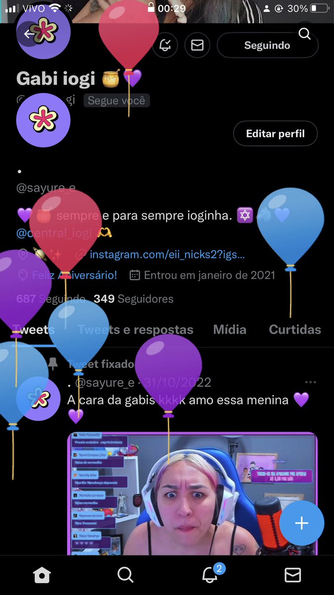 sayure_e's tweet photo. Aaaaaaah os balões subindo 💜💜💜💜 aaaaaaah https://t.co/zZPxNcqFeo
