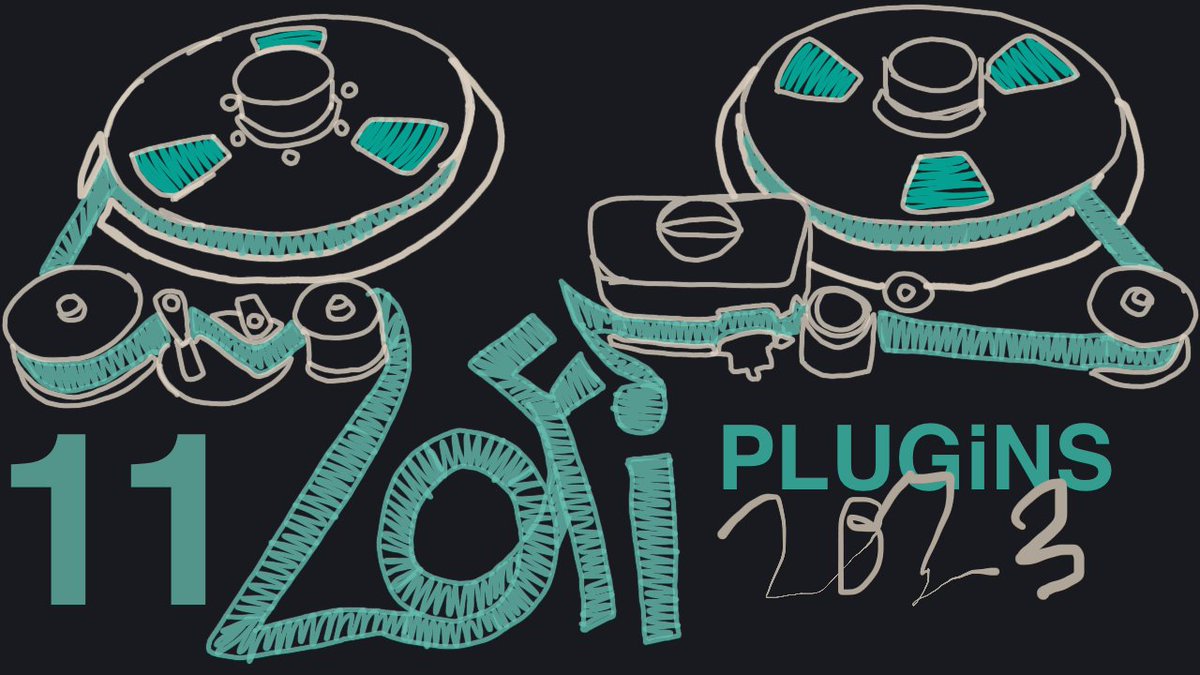 lofidrumkit's tweet photo. 11 Lofi Plugins for Production and Mixing in 2023 [4K] https://t.co/0JaaI2I2cM #SaturationPlugin #SketchCassette2 #AbbeyRoadVinyl #AddictiveKeys #Trash2 #VST #AudioPlugins #DAW #FLStudio https://t.co/BPs70P8NBY