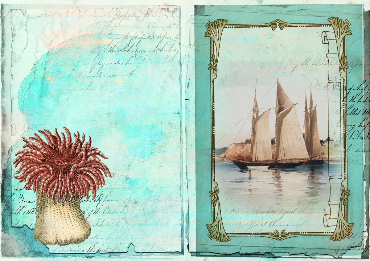 LBluart's tweet image. Sleek sellouts! 🤓. Order Junk Journal Printable Journal kit By The Sea. Junk Journal Ephemera Digital Paper at $4.00 from etsy.me/3bZ3oqn #DigitalJournal #JournalPrintable