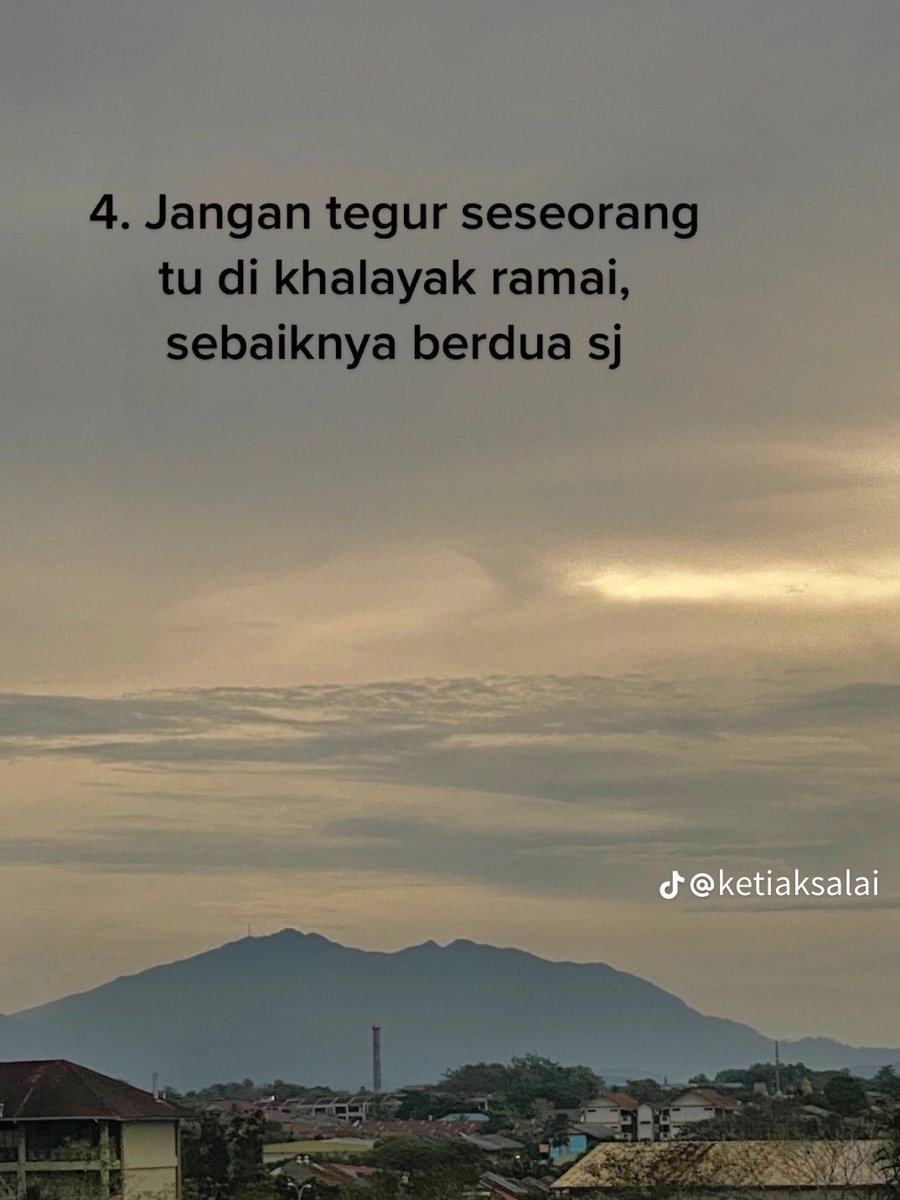 _4ngelinachin's tweet photo. I found this on tiktok from cc: ketiaksalai

10 peraturan tak tertulis kau kena buat -- https://t.co/Nquzf6ocIP