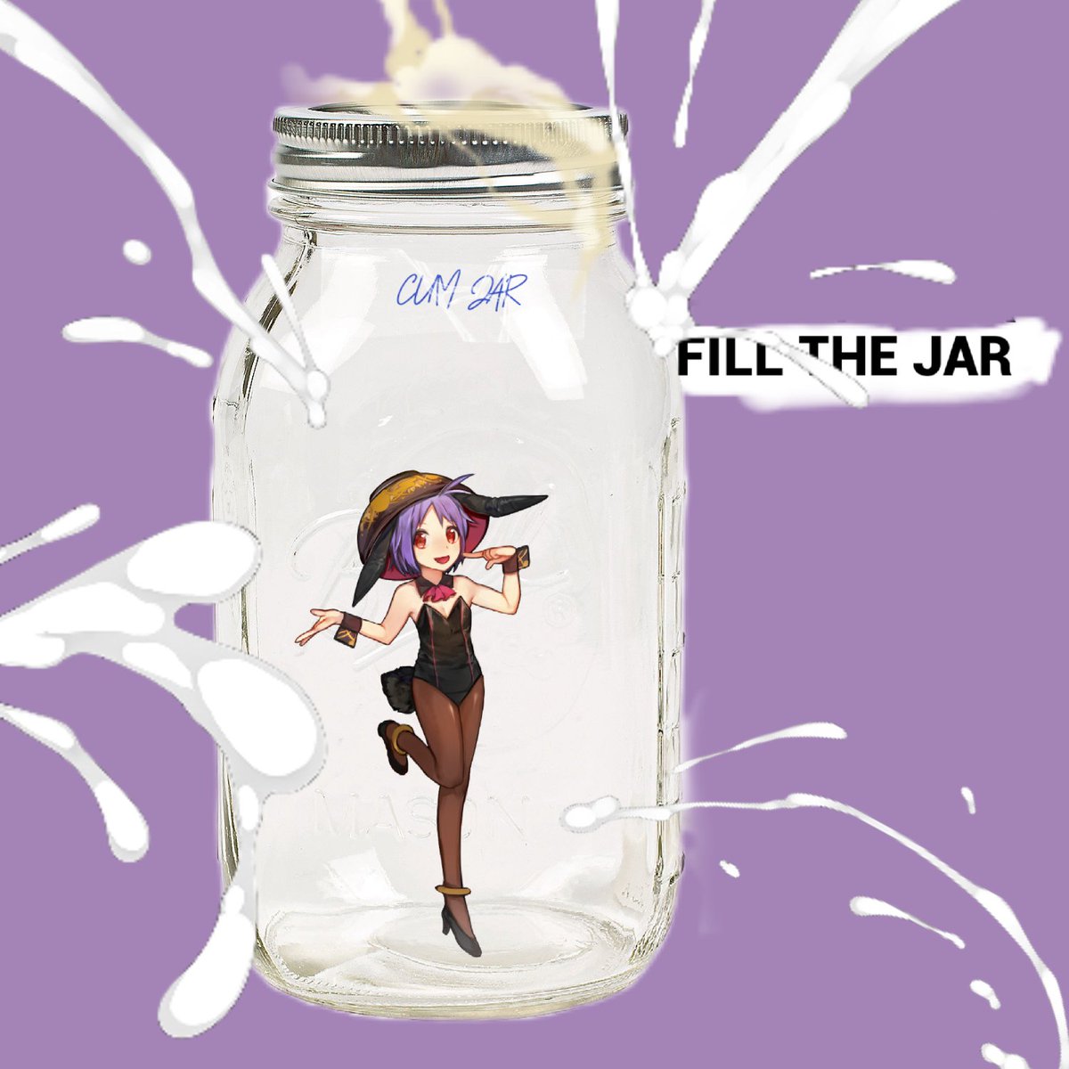 LittleJarGirl's tweet photo. ⠀
⠀
N..Now I know this looks bad!
But as long as the jar stays shut I'll be fine! R..right?
#TABOORP #LEWDRP #FREEDMS
⠀ https://t.co/fSHQpSHkq1