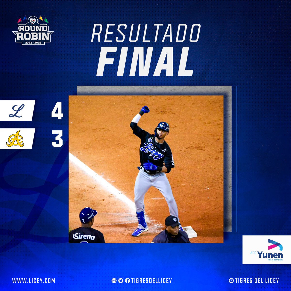 Tigres del Licey tweet media