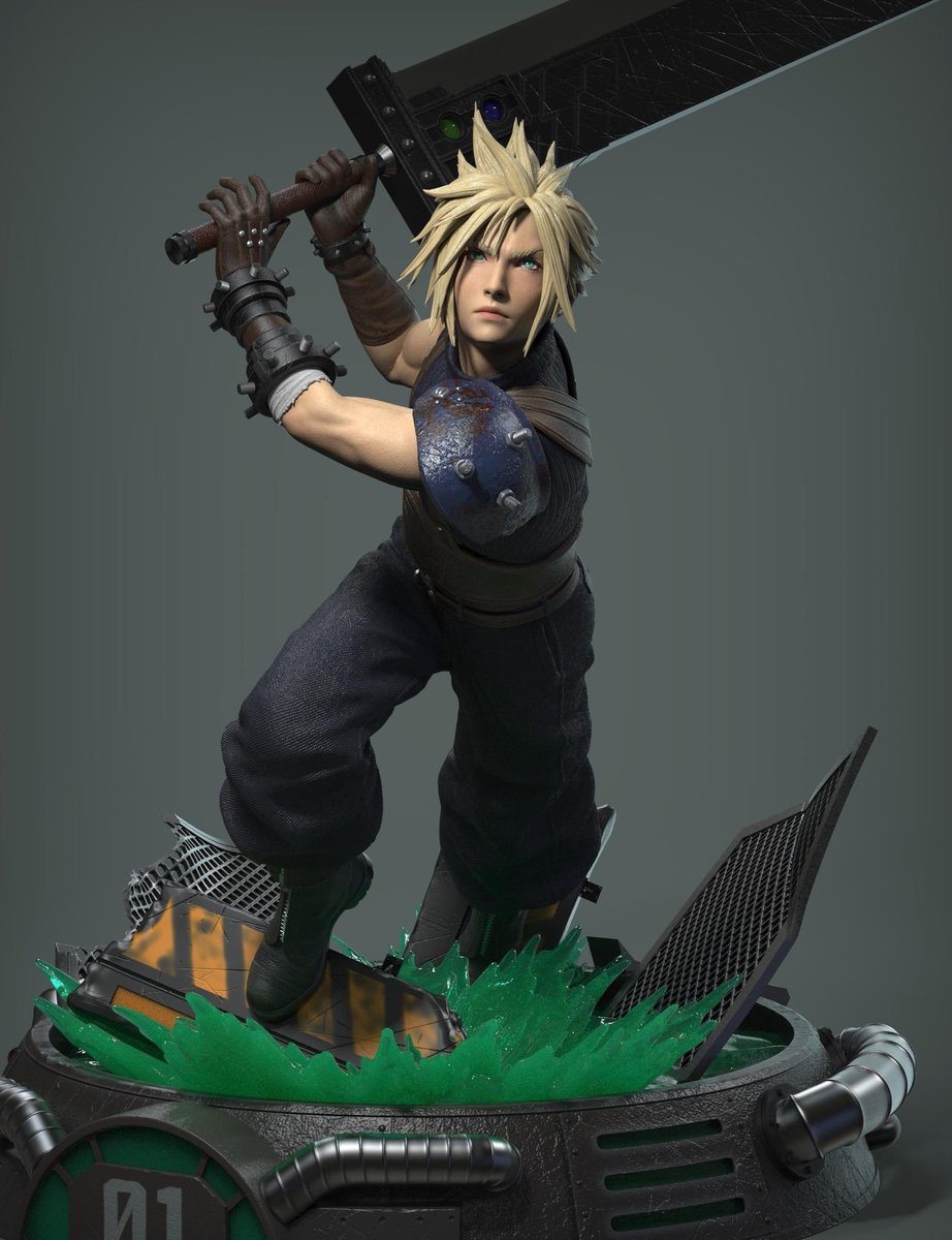 VII_Moment's tweet photo. No shirtless Cloud unfortunately (in case you’re wondering if any) LOL

#SolarStudio #FF7R #Cloud https://t.co/JT4PpxMPFc