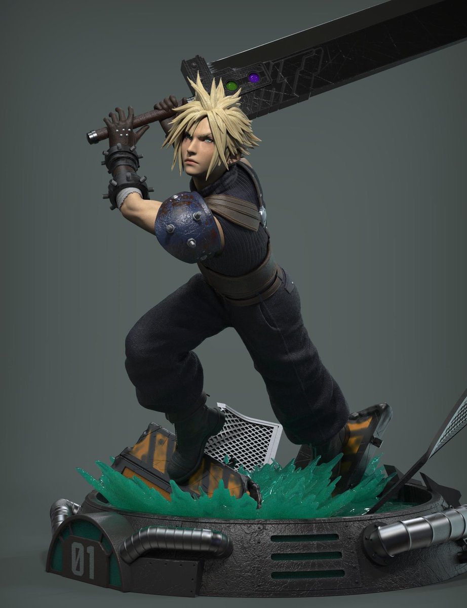 VII_Moment's tweet photo. No shirtless Cloud unfortunately (in case you’re wondering if any) LOL

#SolarStudio #FF7R #Cloud https://t.co/JT4PpxMPFc