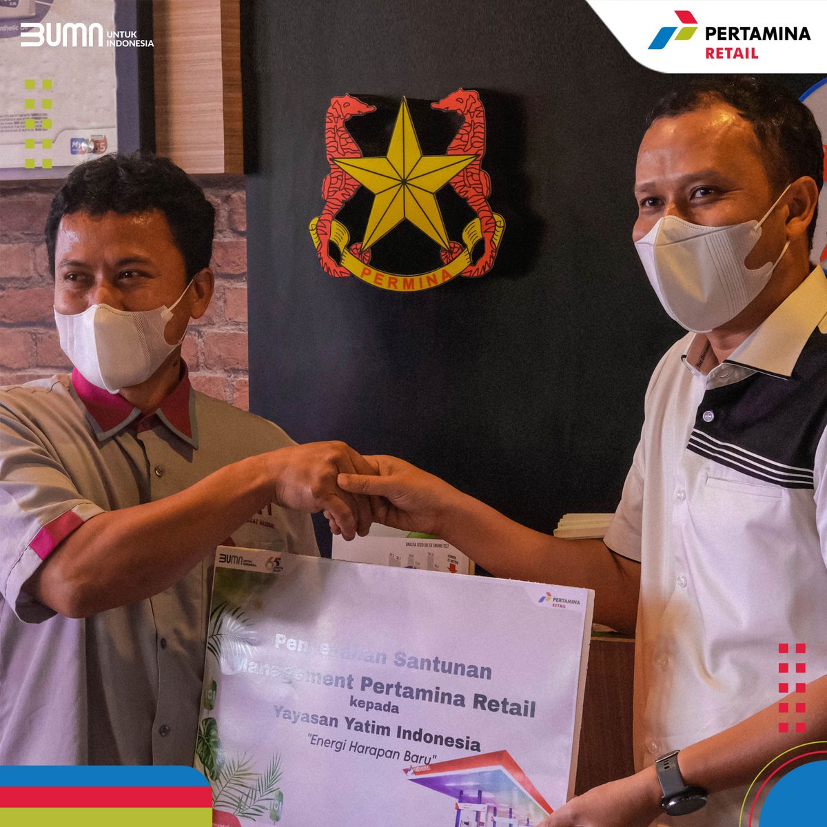 Sebagai bentuk anugerah di awal tahun 2023, Pertamina Retail membuka awal tahun dengan memberikan energi positif kepada sesama.

Pertamina Retail berbagi kasih dengan memberikan santunan kepada Yayasan Yatim Indonesia

#pertaminaretail
#csrpertaminaretail