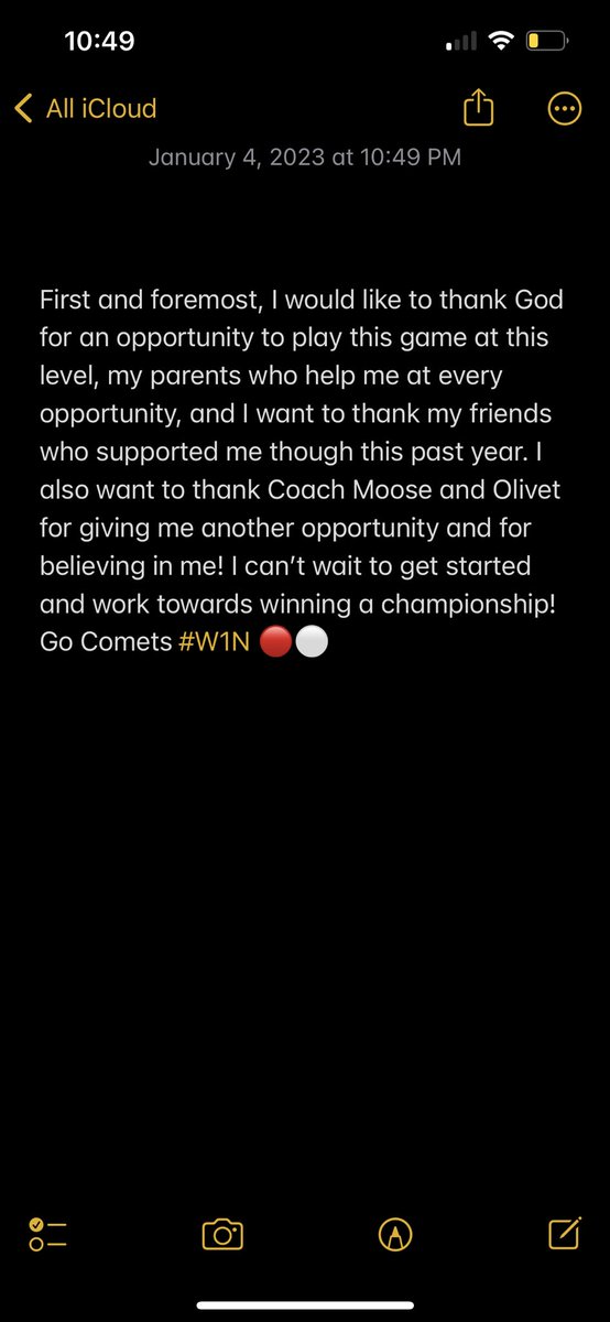 Thank you <a href="/CoachMoose2/">Dan Musielewicz</a> and @OlivetCollegeFB for this opportunity! #W1N🔴⚪️