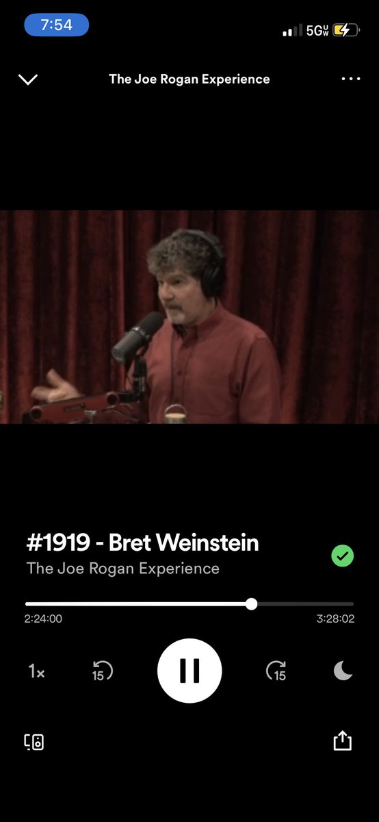 faedawayla's tweet photo. @tydalemusic @BretWeinstein @joerogan Looks like it’s back up https://t.co/V9R9bv2JSa
