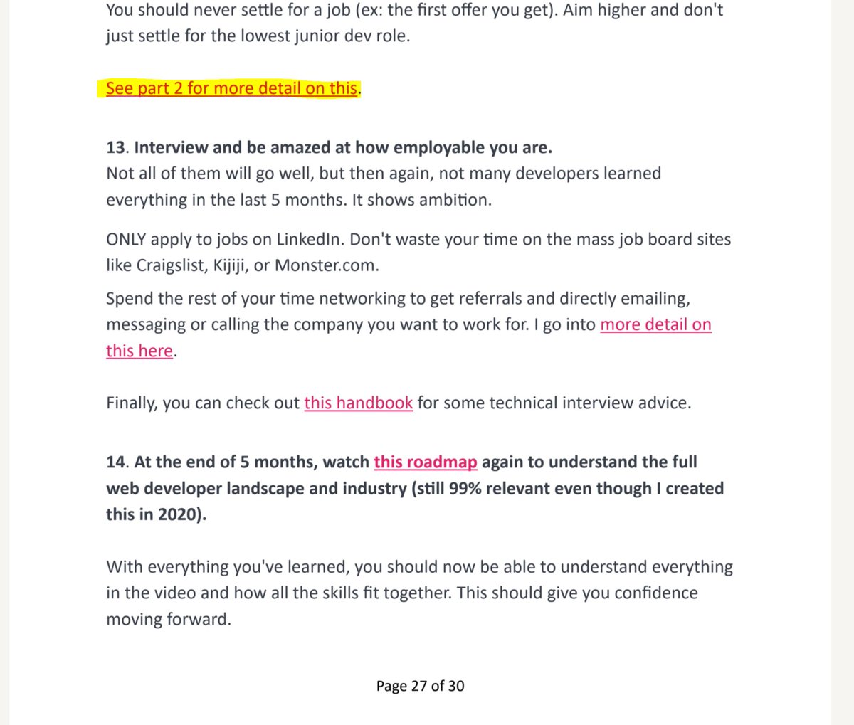 1/ 📢 #CodeNewbies & #100DaysOfCode

In 2015, I (@AndreiNeagoie) was in your shoes. I wanted a career...