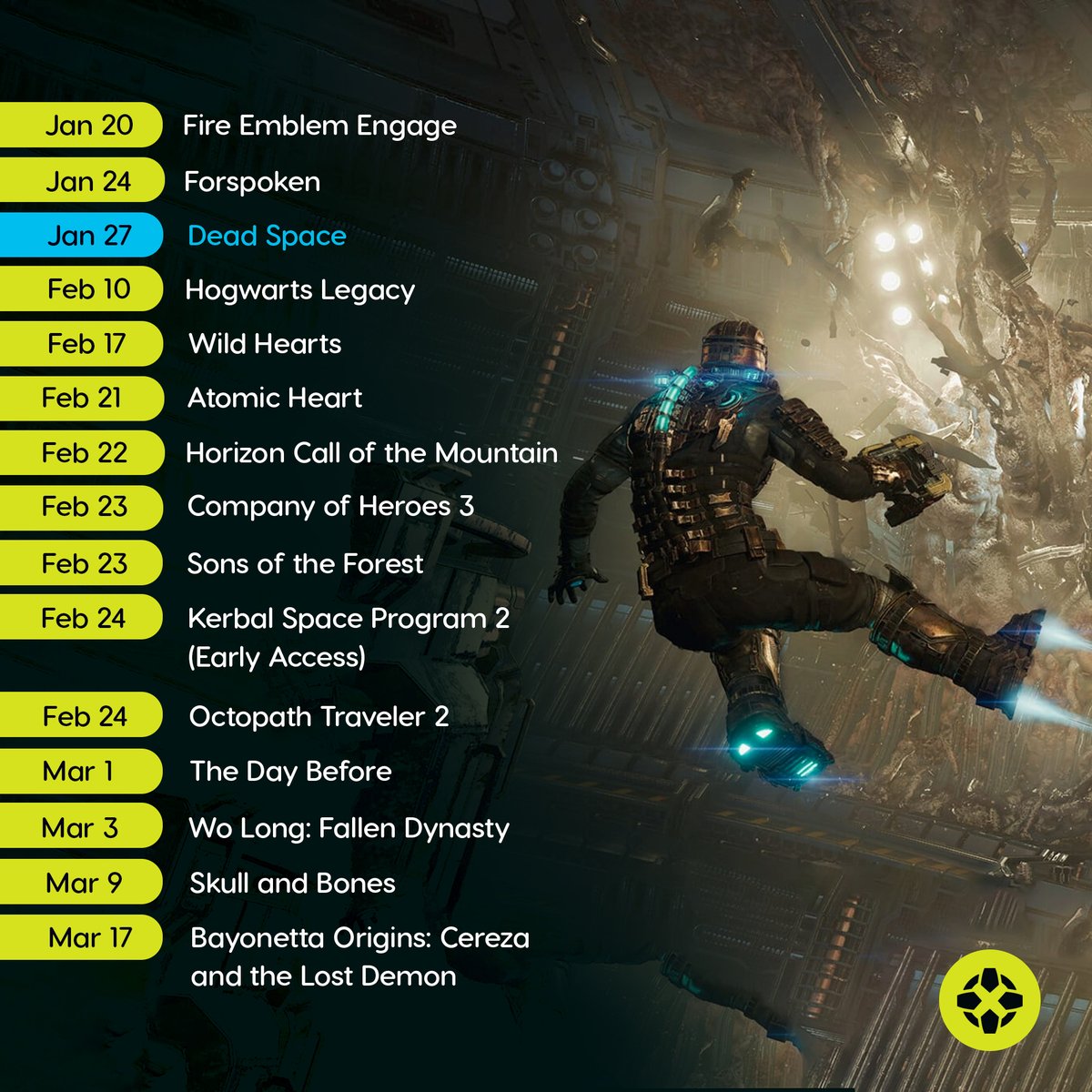 IGN's tweet photo. The COVID-19 pandemic caused a LOT of game delays in 2021 and 2022, but that just means 2023 is PACKED with potentially amazing games. 

Check out an even longer list of games coming this year here: https://t.co/C6vPsDY9XO https://t.co/vU0IJ3dhJZ