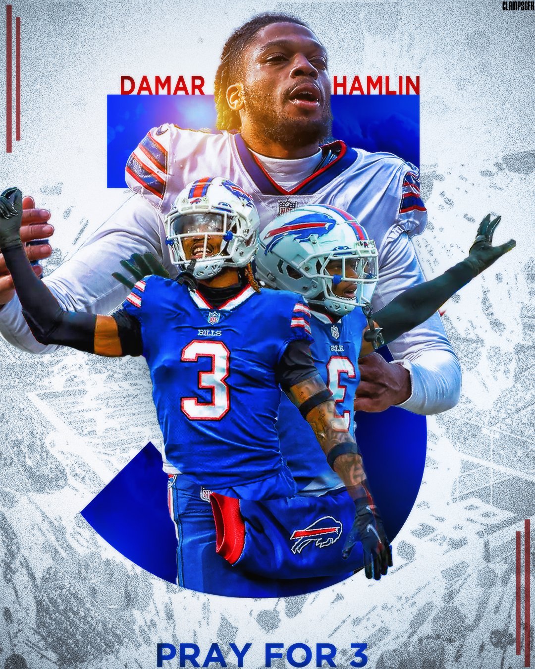 Family member of Bills Damar Hamlin says hes still up there fighting   RochesterFirst