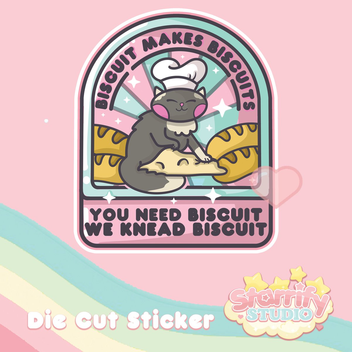 StarrifyStudio's tweet image. OMG how CUTE is Biscuit! #kawaiiart